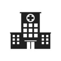 hospital icono vector diseño ilustración