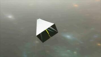 Solar sail, artist concept rendering. video