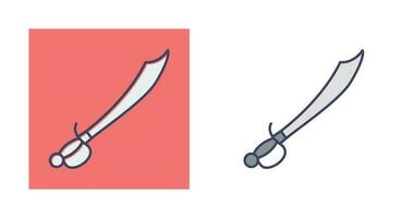 Pirate Sword Vector Icon