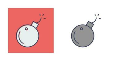Exploding Cannon Ball Vector Icon