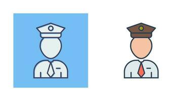 Flight Captain Vector Icon