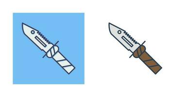 icono de vector de cuchillo