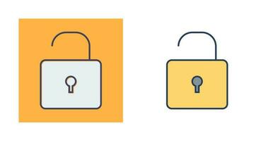 Open Lock Vector Icon