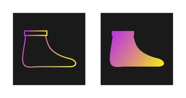 Warm Sock Vector Icon