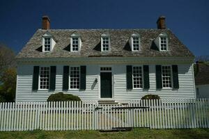 yorktown virginia historical houses detail photo