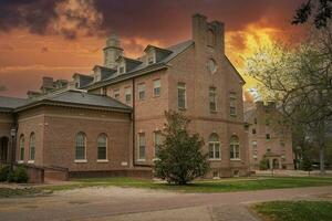 william and mary university chartered in 1693 in Williamsburg. photo