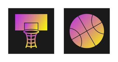 icono de vector de baloncesto