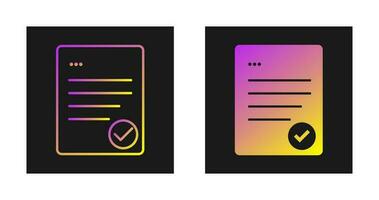 Checklist Vector Icon