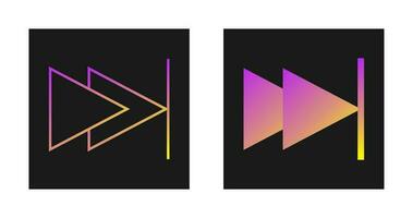 Move to End Vector Icon