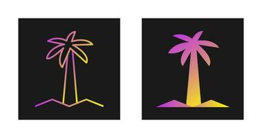 Coconut Tree Vector Icon