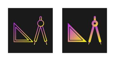 Geometry Tools Vector Icon