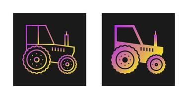 icono de vector de tractor