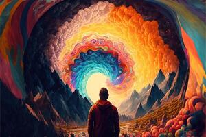 spiritual Journey illustration photo