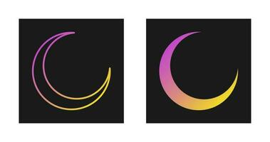 New Moon Vector Icon