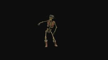 Skeleton Dance Animation video