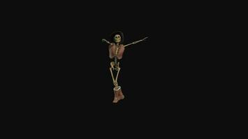 Skeleton Dance Animation video