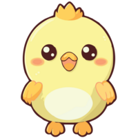 Clear background chick graphic png