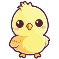 Transparent background with a chick png