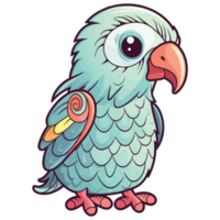 Parrot cool and fresh design png