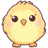 Chick artwork on transparent background png