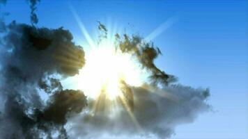 Bright sunlight animation, shiny, day, sunny, sunshine. video