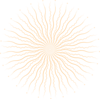 Abstract firework isolated on transparent background. png