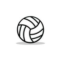 vector vóleibol logo modelo