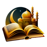 Alcorão islâmico piedosos livro png