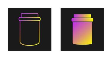 Jam Bottle Vector Icon