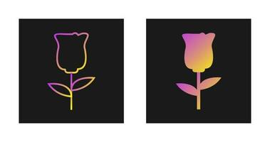 icono de vector de rosas