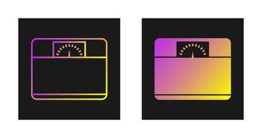 Weighing Machine Vector Icon