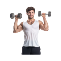 powerlifting kroppspump ai genererad png