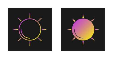 Sun Vector Icon