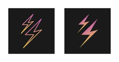 Lightning Vector Icon