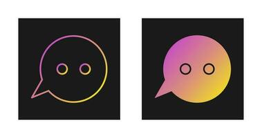 Message Bubbles Vector Icon