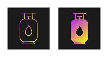 Gas Cylinder Vector Icon