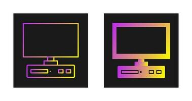 Desktop Vector Icon