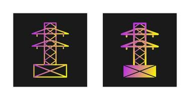 Electricity Tower Vector Icon