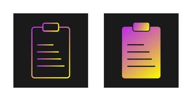 Lab Notes Vector Icon