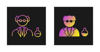 Scientist Vector Icon