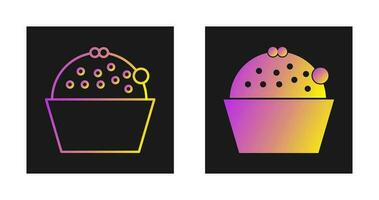 Cup Cake Vector Icon