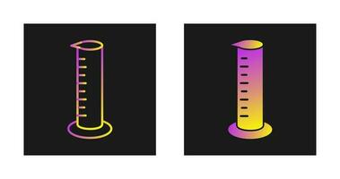 Graduated Cylinders Vector Icon