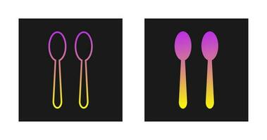 Spoons Vector Icon