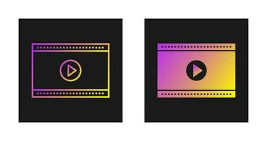 Video player Vector Icon