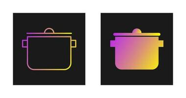 Cooking Pot Vector Icon