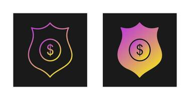 Dollar Badge Vector Icon