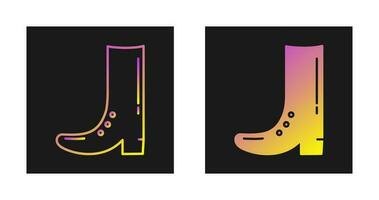 Cowboy Boot Vector Icon