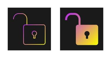 Unlock Vector Icon