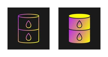 Oil Barrel Vector Icon