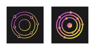 Atomic Structure Vector Icon